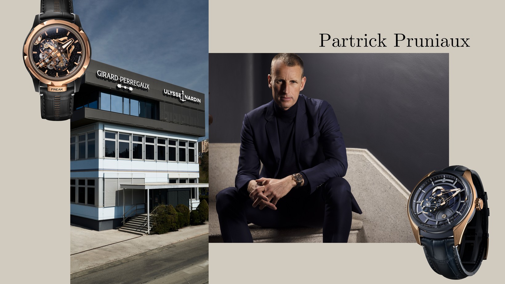 Interview de Partrick Pruniaux, CEO de Girard-Perregaux et d'Ulysse Nardin
